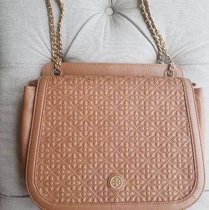Tory Burch quilted satchel